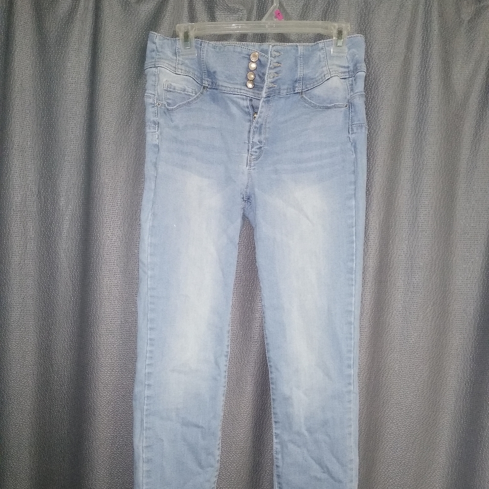 High Waisted Skinny Jeans